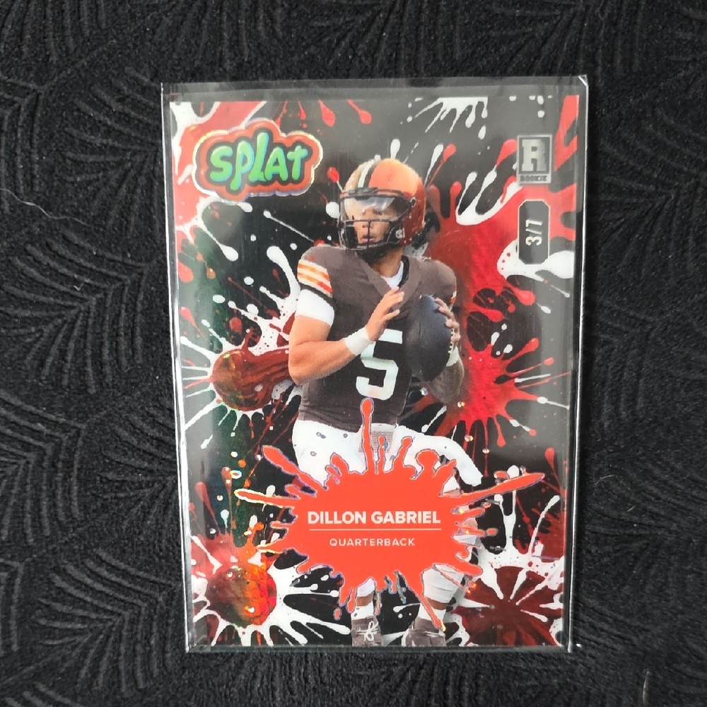 Splat Quarterback Trading Card